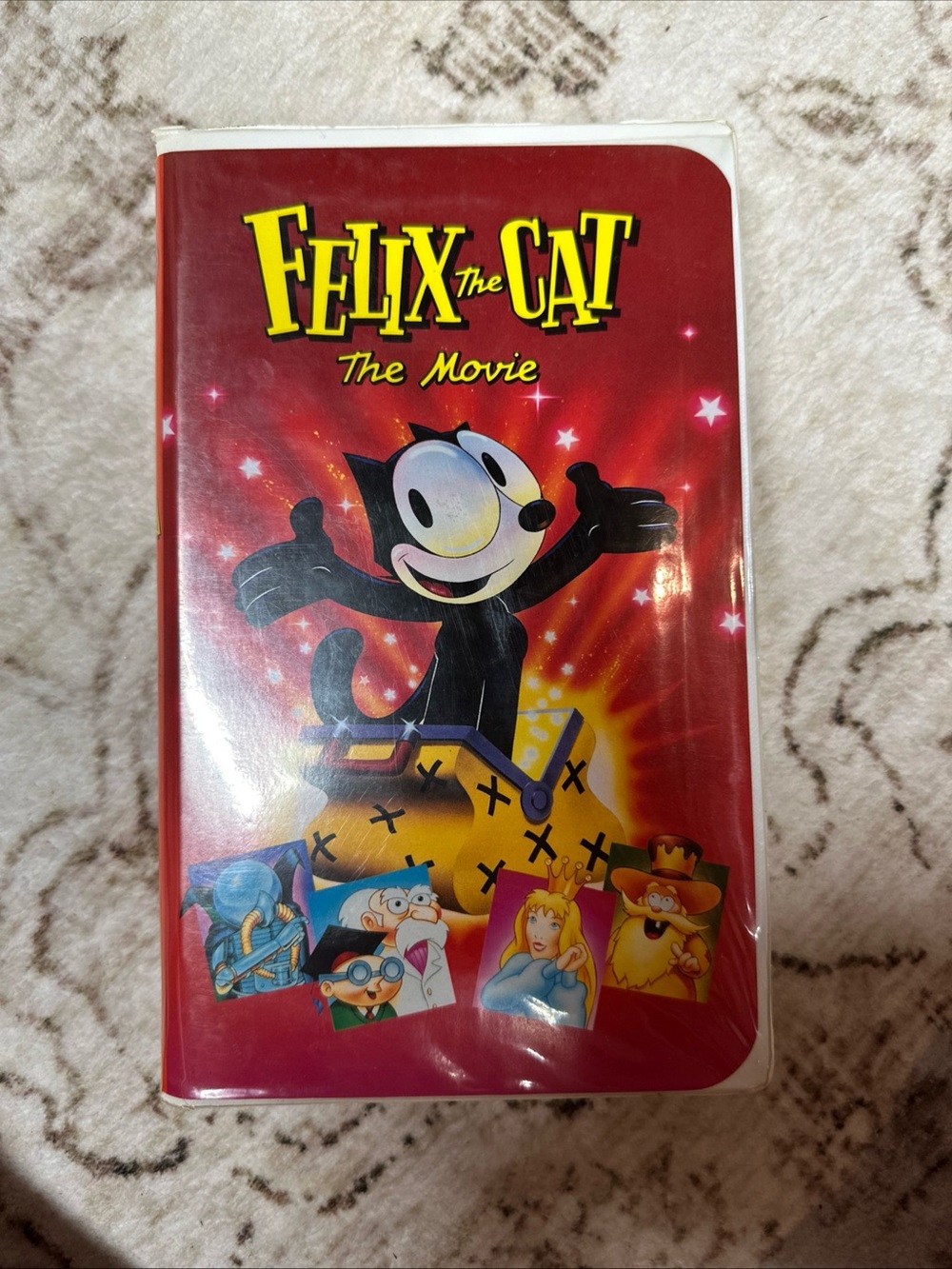 Felix The Cat: The Movie 1988 VHS Tape with clamshell Columbia Tristar